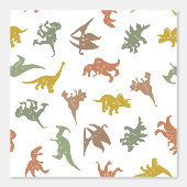 Dinosaur Boy Nursery Peel & Stick verwijderbaar Behang (Voorkant)