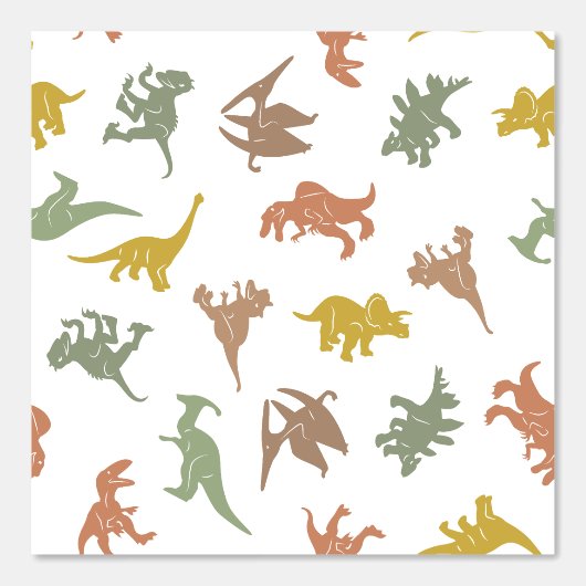 Dinosaur Boy Nursery Peel & Stick verwijderbaar Behang (Voorkant)