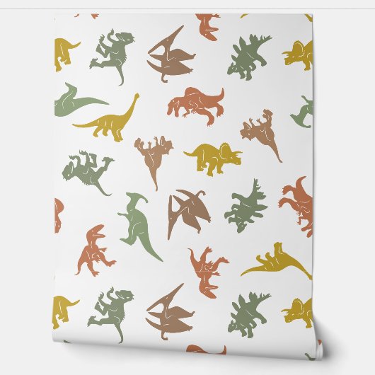 Dinosaur Boy Nursery Peel & Stick verwijderbaar Behang (Afrollen)