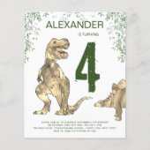 Dinosaur Boys 4e jaarbegroting (Voorkant)