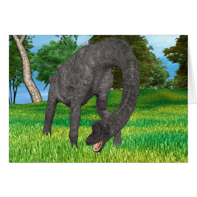 Dinosaur Brachiosaurus (Voorkant Horizontaal)