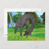 Dinosaur Brachiosaurus Briefkaart (Voorkant / Achterkant)