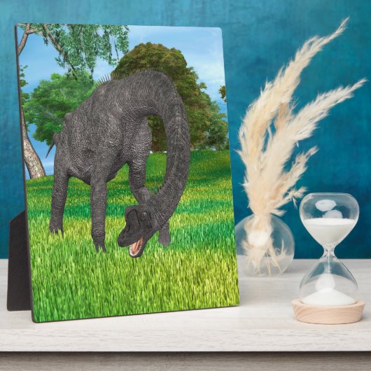 Dinosaur Brachiosaurus Fotoplaat (Zijkant)