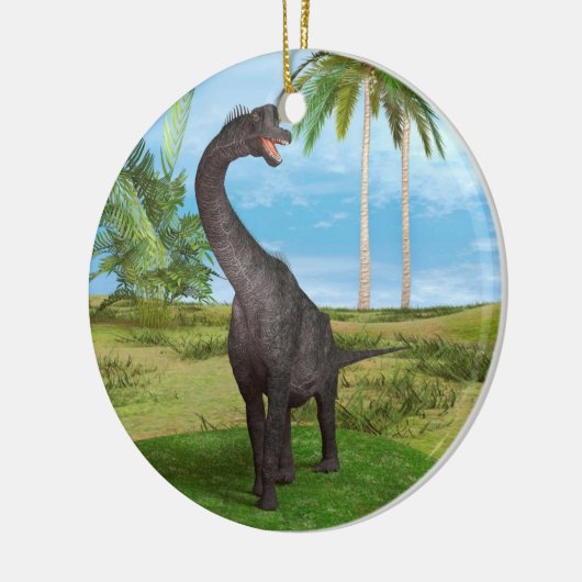 Dinosaur Brachiosaurus Keramisch Ornament (Links)
