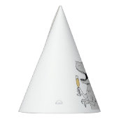 Dinosaur Bridal Party Pet Feesthoedjes (Links)