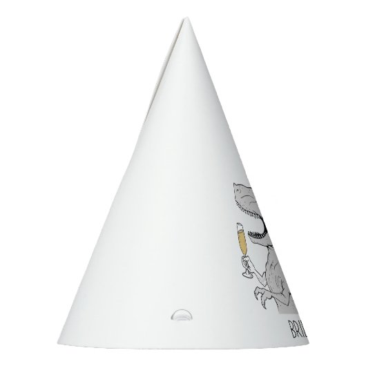 Dinosaur Bride Party Pet Feesthoedjes (Links)