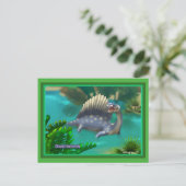 Dinosaur Briefkaart (Staand voorkant)