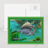 Dinosaur Briefkaart (Voorkant / Achterkant)