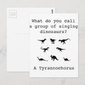 Dinosaur Briefkaart (Voorkant / Achterkant)