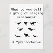 Dinosaur Briefkaart (Voorkant)