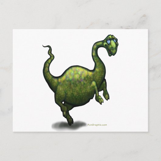 Dinosaur Briefkaart (Voorkant)