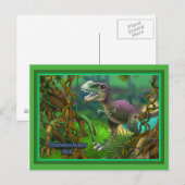 Dinosaur Briefkaart (Voorkant / Achterkant)