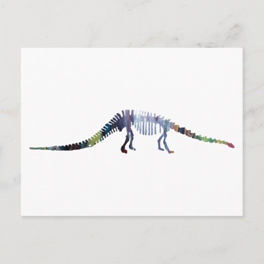 Dinosaur Briefkaart (Voorkant)