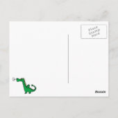 Dinosaur Briefkaart (Achterkant)