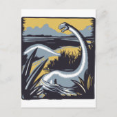  Dinosaur Briefkaart (Voorkant)