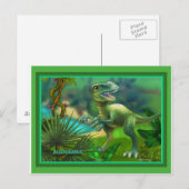 Dinosaur Briefkaart (Voorkant / Achterkant)