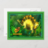 DInosaur Briefkaart (Voorkant / Achterkant)
