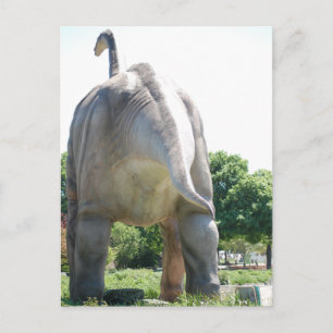 Dinosaur Brontosaurus Briefkaart