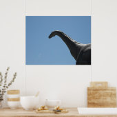 Dinosaur Brontosaurus Poster (Keuken)
