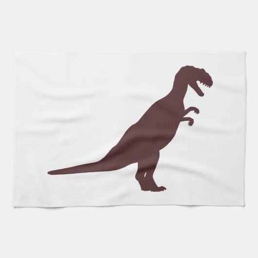 Dinosaur Brown Theedoek (Horizontaal)