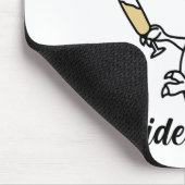 Dinosaur Bruidsquadron Bruidsmeisje vrijgezellenfe Muismat (Hoek)