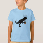 Dinosaur Bunny Shirt, paasshirt T-shirt (Voorkant)