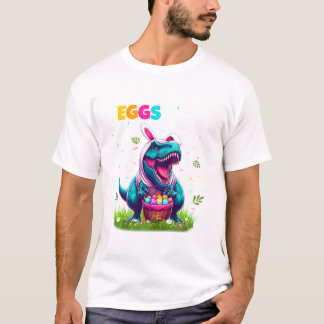 Dinosaur Bunny Trex Boys T-shirt