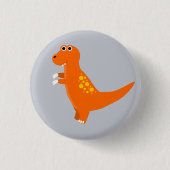 Dinosaur Button, T-rex Button, Dino Button (Voorkant)