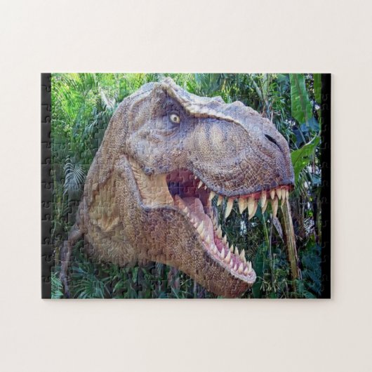 Dinosaur-cadeau voor kinderen legpuzzel (Horizontaal)