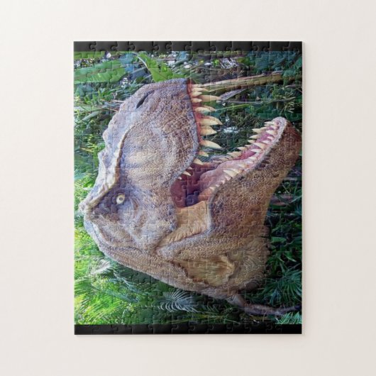 Dinosaur-cadeau voor kinderen legpuzzel (Verticaal)