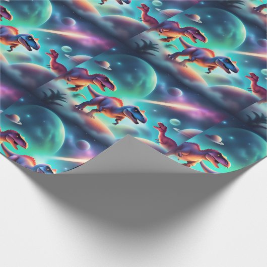 Dinosaur Cadeaupapier (Hoek)