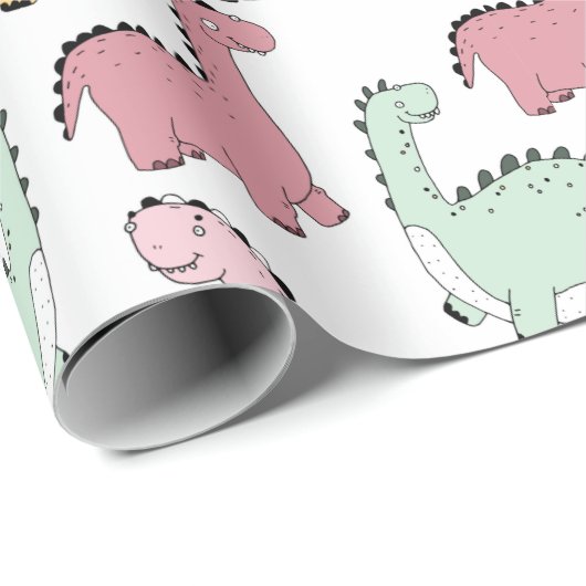 Dinosaur Cadeaupapier (Rol Hoek)