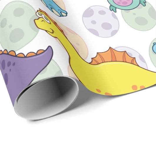  Dinosaur Cadeaupapier (Rol Hoek)