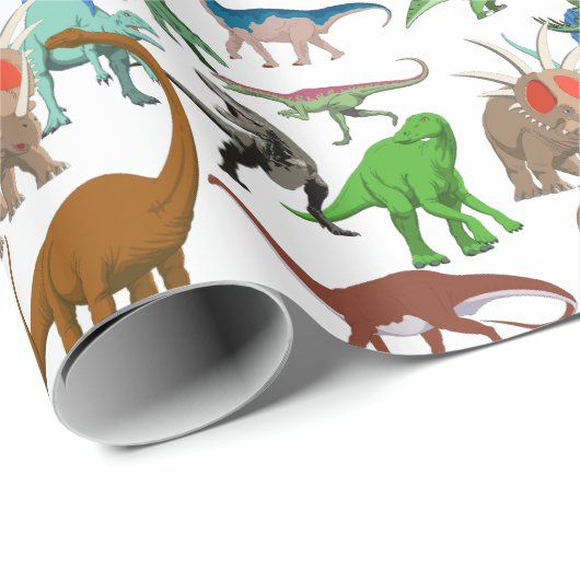 Dinosaur Cadeaupapier (Rol Hoek)