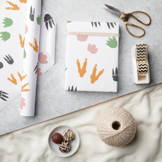 Dinosaur Cadeaupapier (Crafts)