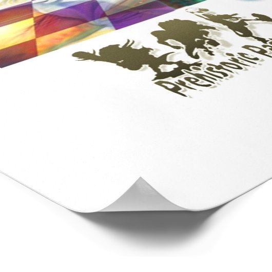 Dinosaur Cafe Poster (Hoek)