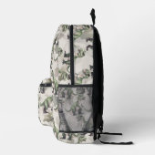 Dinosaur Camouflage Desert Tan Backpack Bedrukte Rugzak (Rechts)
