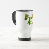 Dinosaur Camper Koffie en Reismokken Reisbeker (Voorkant links)
