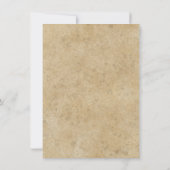 Dinosaur Campout Party Dank u kaart (Achterkant)