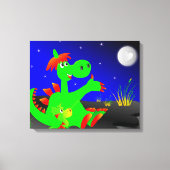 Dinosaur Canvas Afdruk (Voorkant)