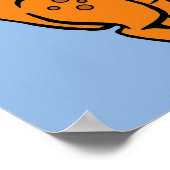 Dinosaur cartoon poster (Hoek)