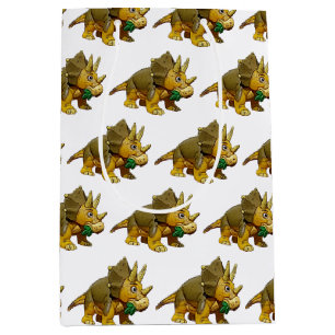 Dinosaur Cartoon speelgoed Triceratops Medium Cadeauzakje