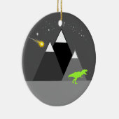 Dinosaur Chaser Keramisch Ornament (Rechts)