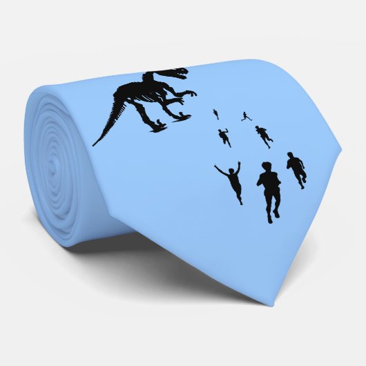 Dinosaur Chasey - Label dat je IT bent! Stropdas (Opgerold)