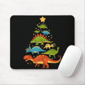 Dinosaur Christmas Tree Dino Trex Dinosaur Lover C Muismat (Met muis)