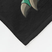 Dinosaur Christmas Tree Rex Pajamas Men Boys Xmas Fleece Deken (Hoek)