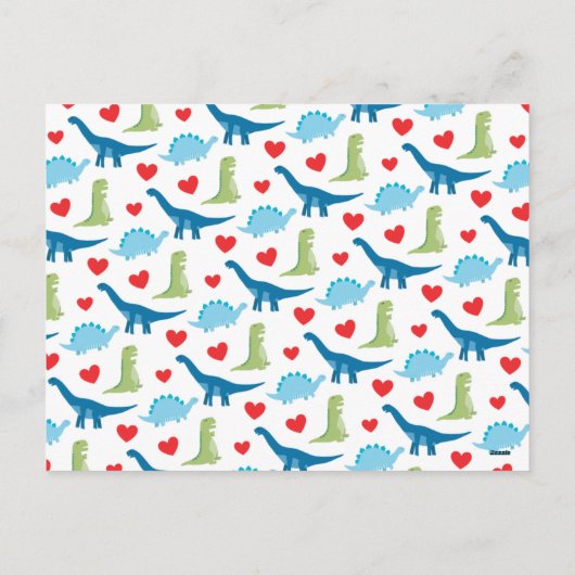 Dinosaur Class Valentijn-kaarten - T-Rex Feestdagenkaart (Achterkant)