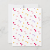 Dinosaur Classroom Valentijnsdag Kaarten Notitiekaartje (Achterkant)