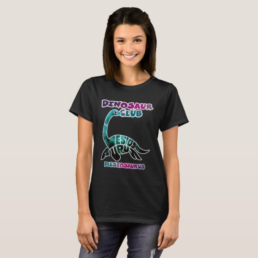 DINOSAUR CLUB PLESIOSAURUS T-SHIRT (Voorkant volledig)