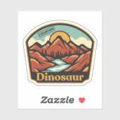 Dinosaur, Colorado Sticker (Vel)